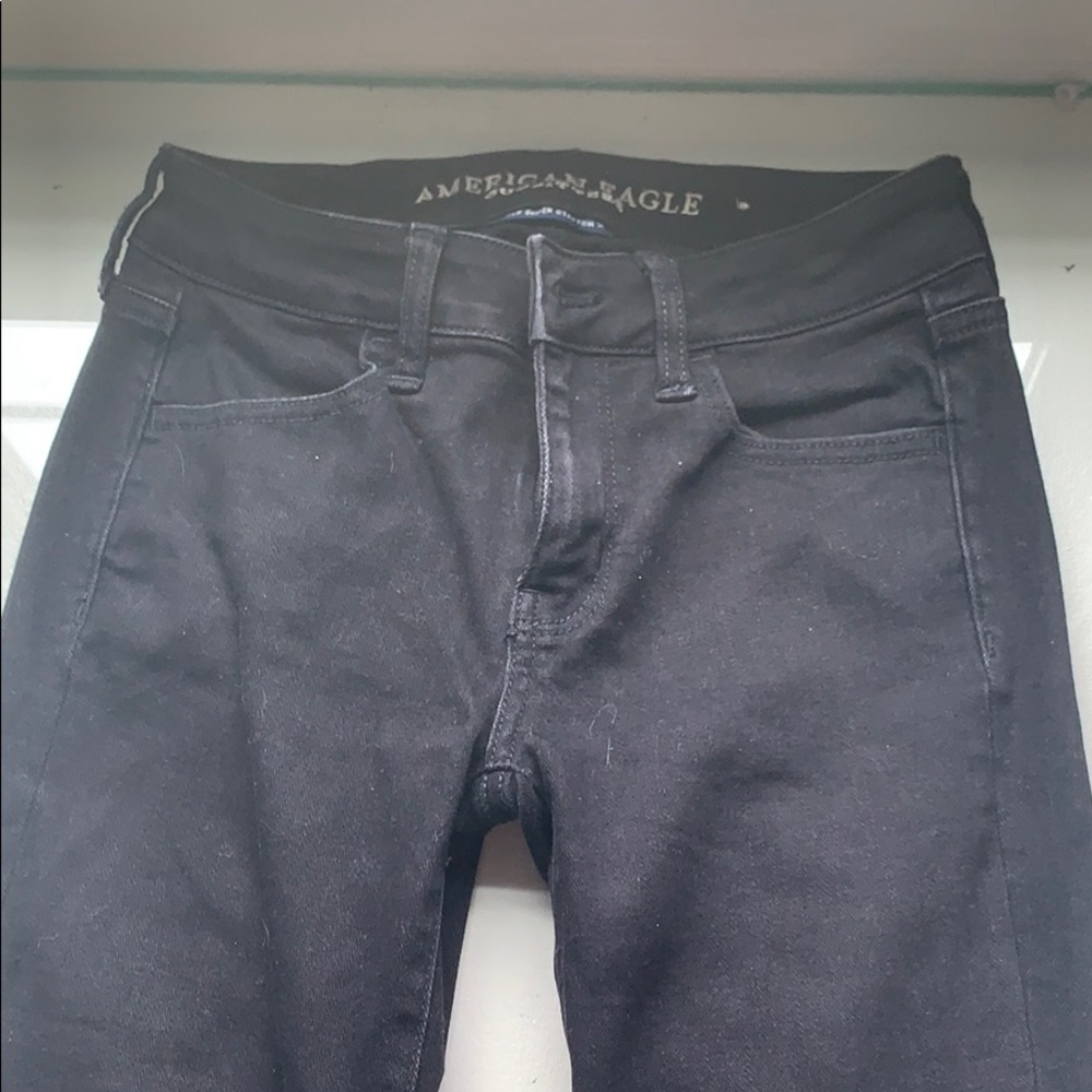 no rip black jeans from A&E